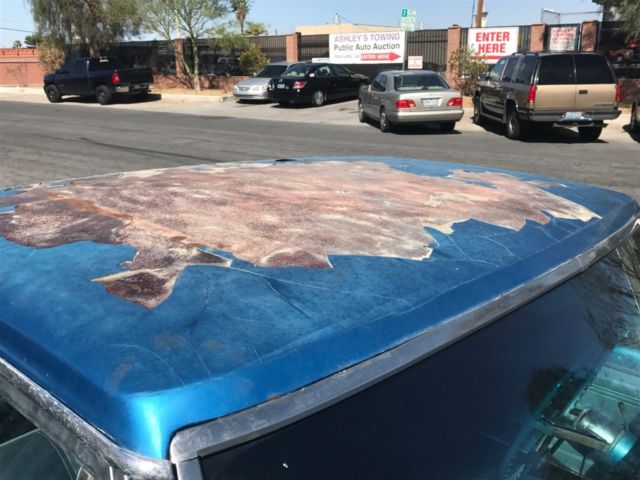 1966 Blue Chevrolet El Camino