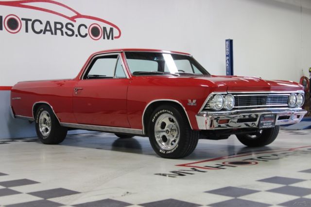 1966 Red Chevrolet El Camino
