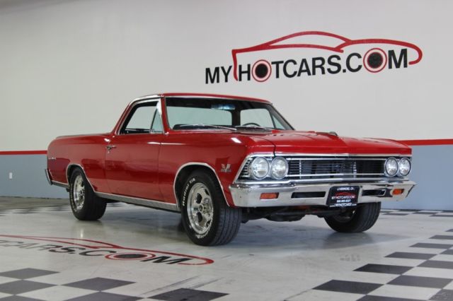 1966 Red Chevrolet El Camino