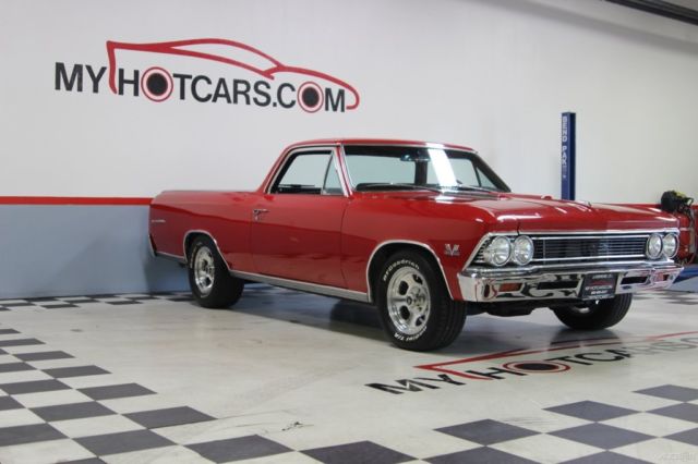 1966 Red Chevrolet El Camino