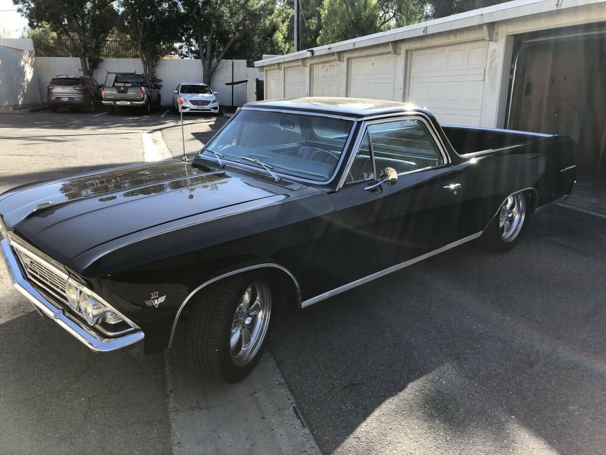 1966 Black Chevrolet El Camino