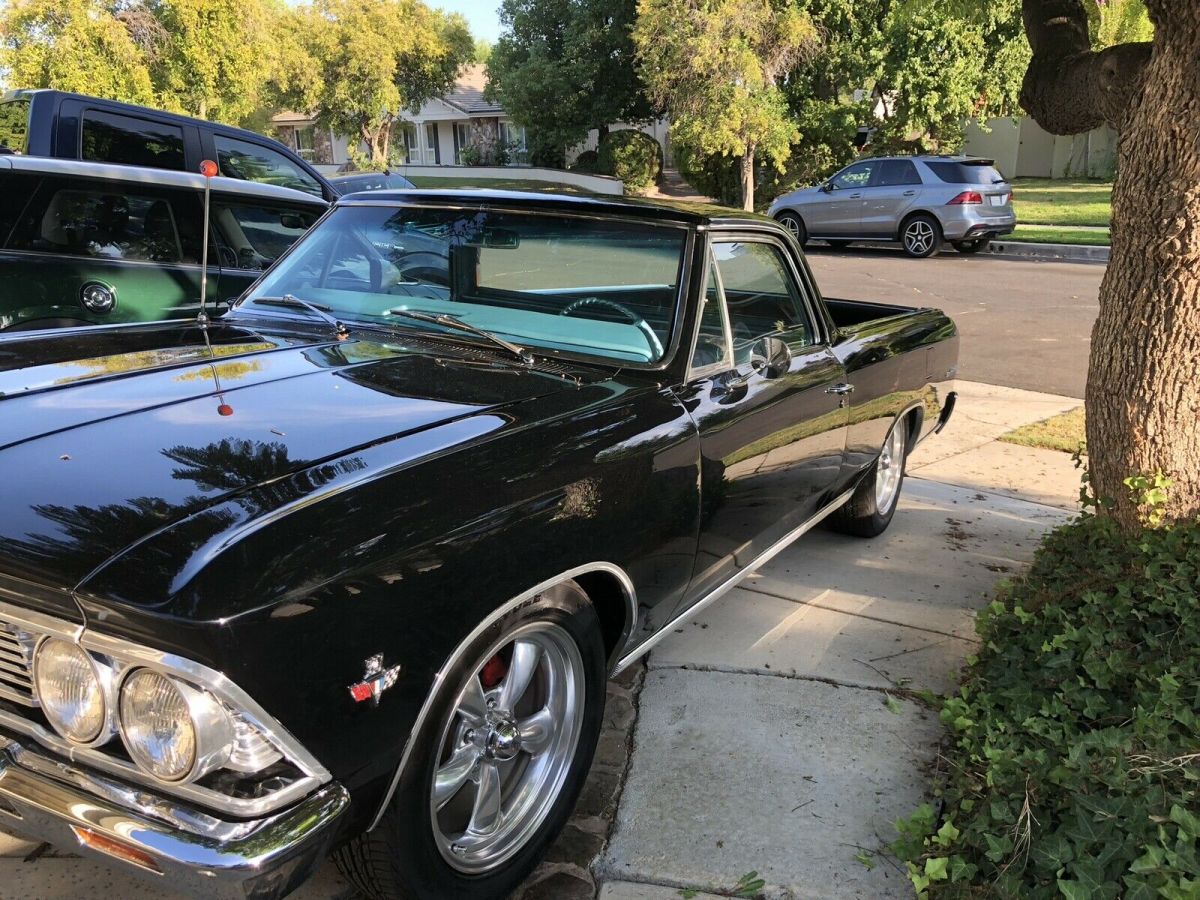 1966 Black Chevrolet El Camino