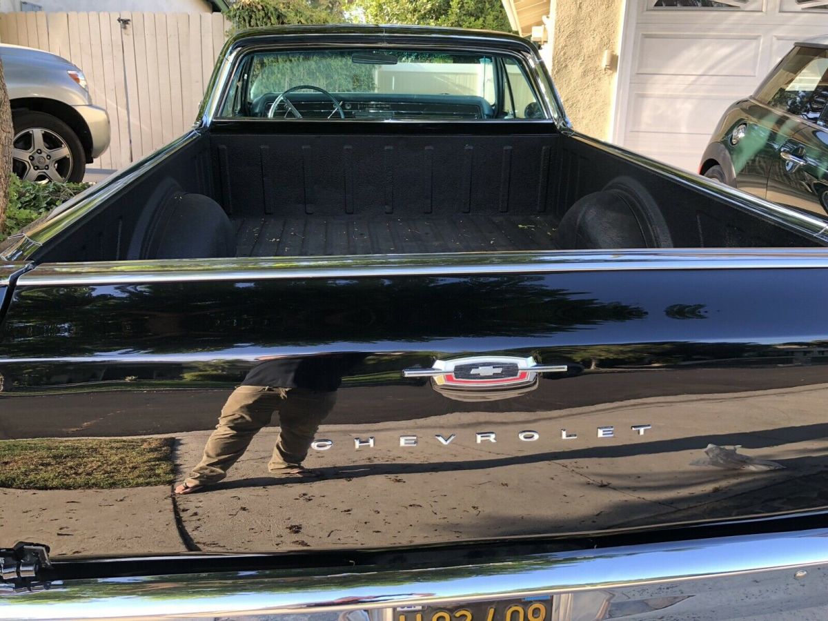 1966 Black Chevrolet El Camino