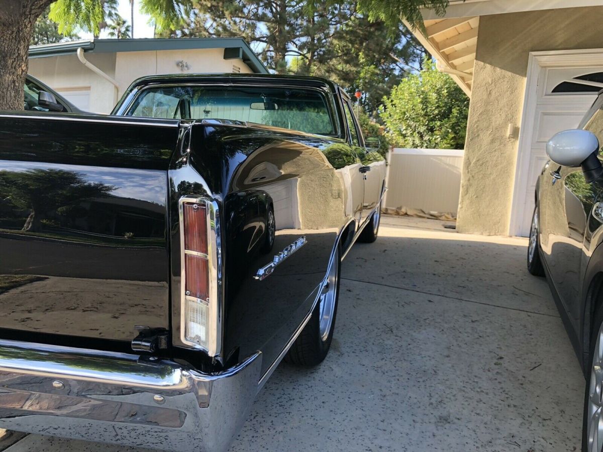 1966 Black Chevrolet El Camino