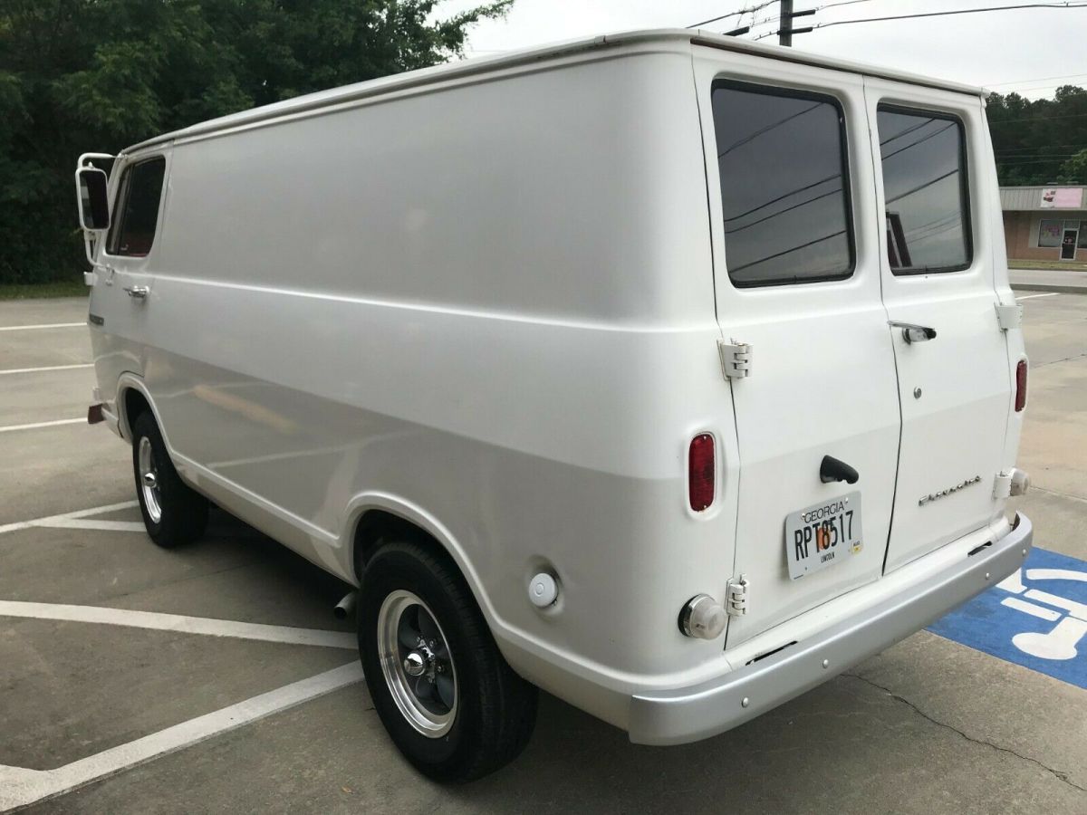 1966 White Chevrolet G10 Van