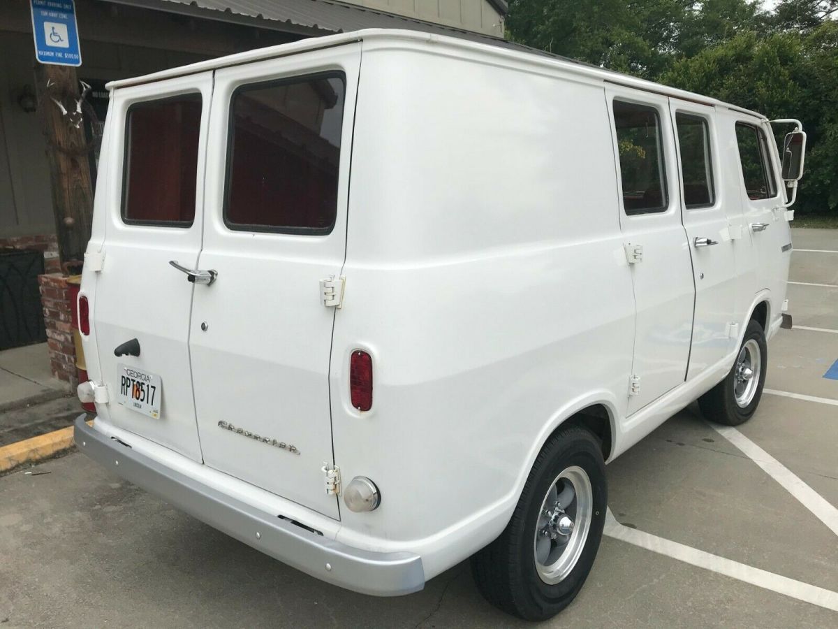 1966 White Chevrolet G10 Van