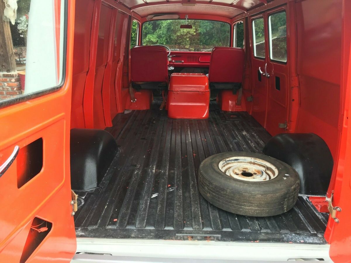 1966 White Chevrolet G10 Van