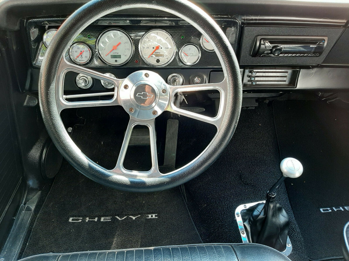 1966 Purple Chevrolet Nova Sedan