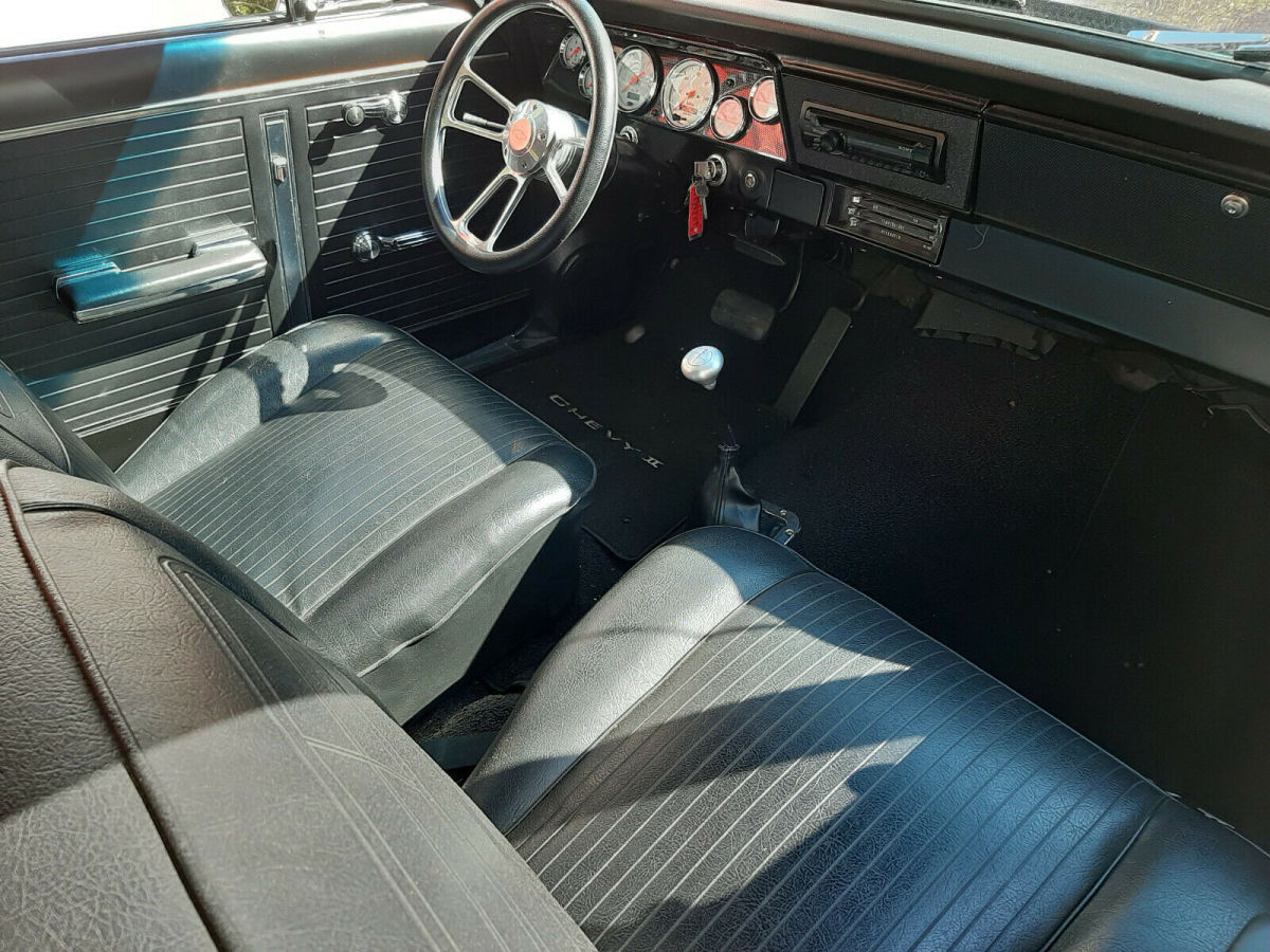 1966 Purple Chevrolet Nova Sedan