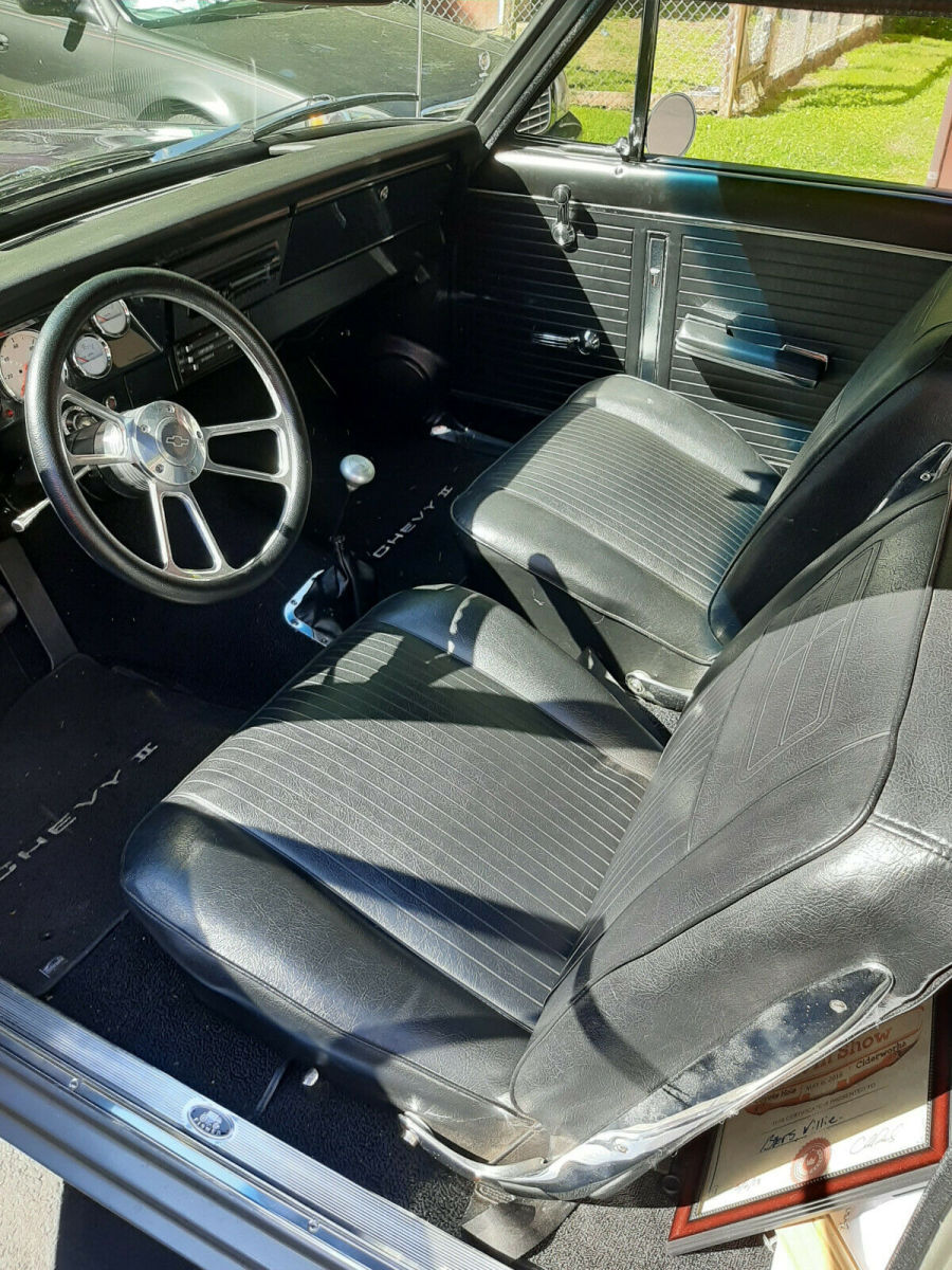 1966 Purple Chevrolet Nova Sedan