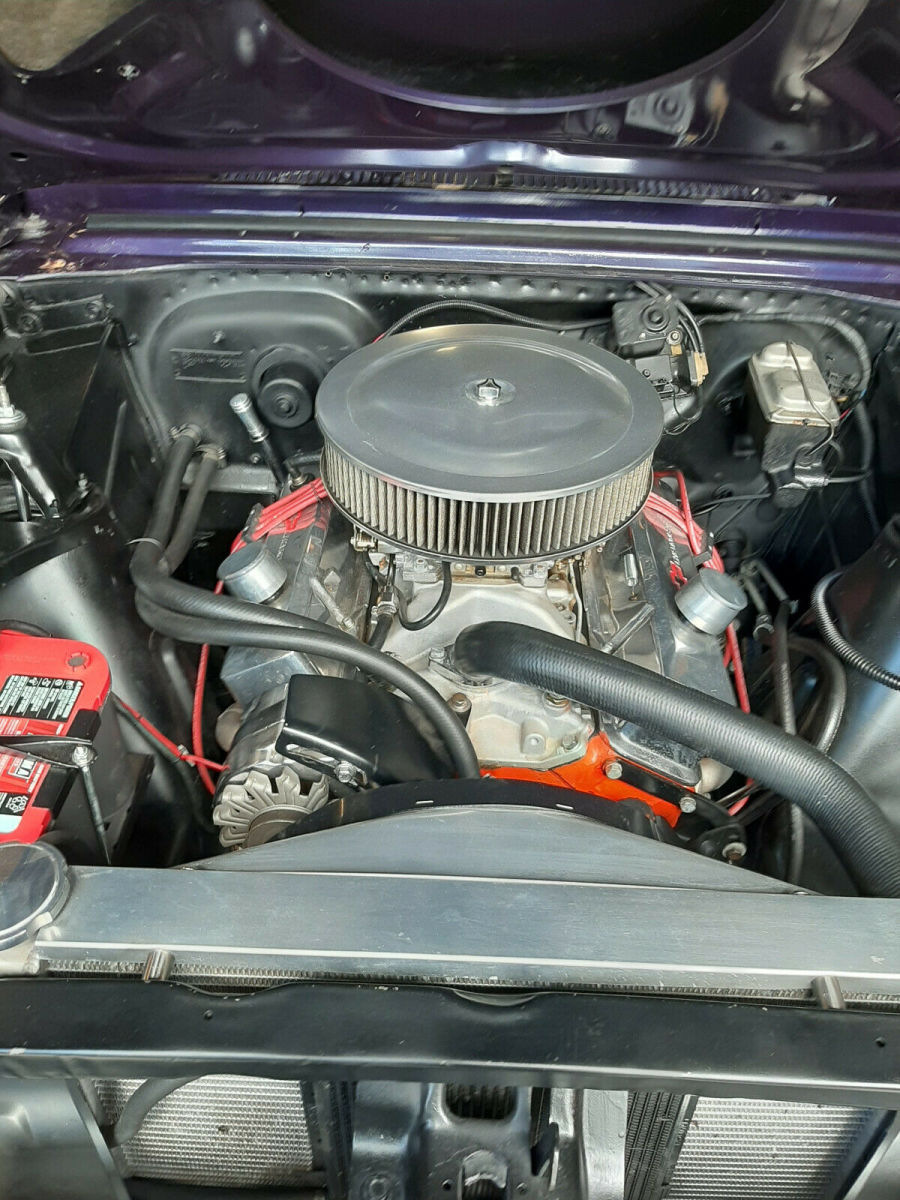 1966 Purple Chevrolet Nova Sedan