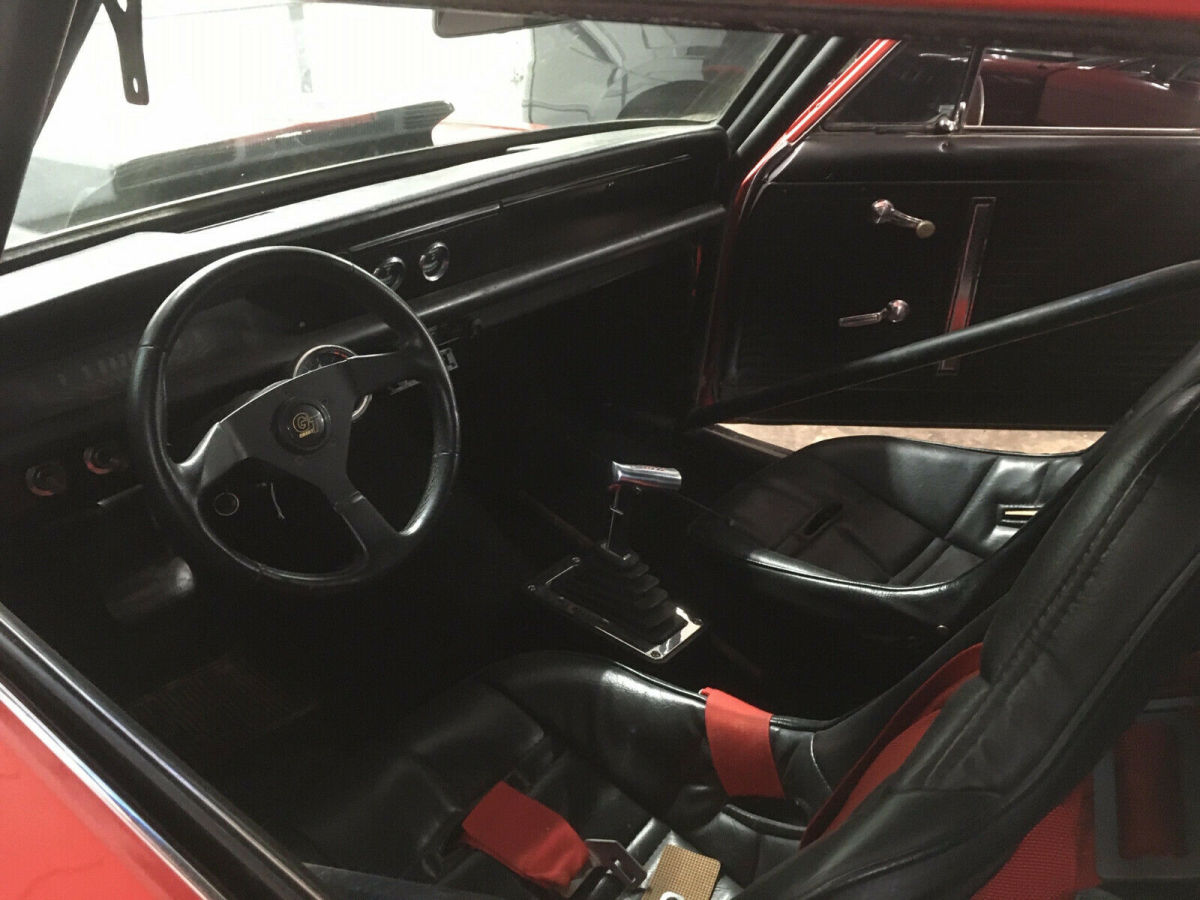 1966 Red Chevrolet Nova Coupe