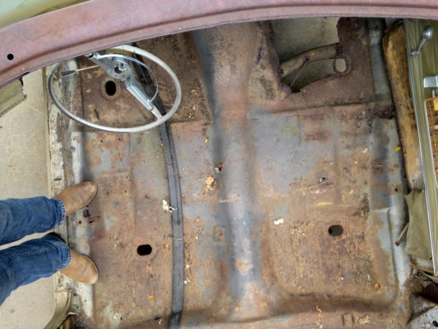 1966 Gold Chevrolet Impala Convertible