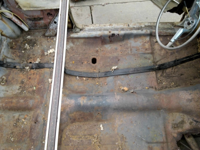 1966 Gold Chevrolet Impala Convertible