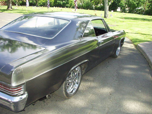 1966 Gray Chevrolet Impala Coupe