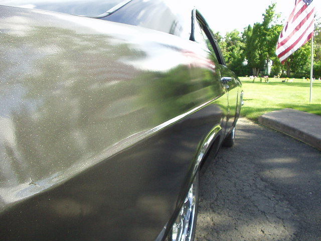 1966 Gray Chevrolet Impala Coupe