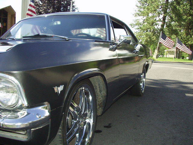 1966 Gray Chevrolet Impala Coupe