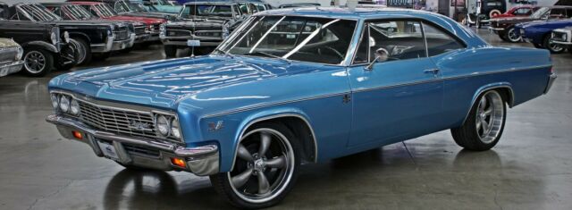 1966 Blue Chevrolet Impala Coupe