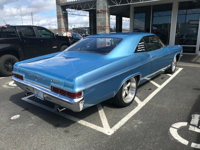 1966 Blue Chevrolet Impala Coupe