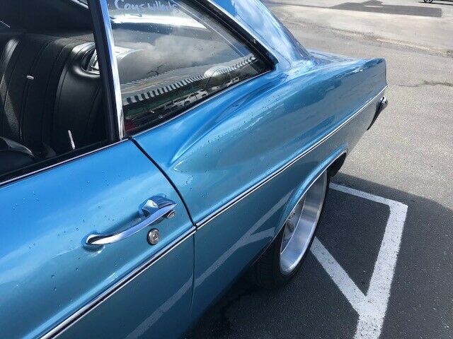 1966 Blue Chevrolet Impala Coupe