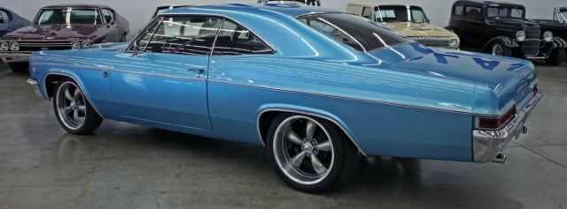 1966 Blue Chevrolet Impala Coupe