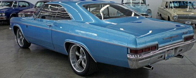 1966 Blue Chevrolet Impala Coupe