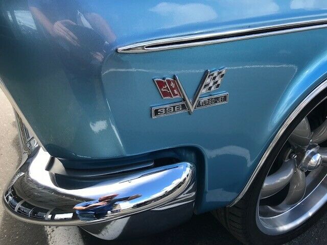 1966 Blue Chevrolet Impala Coupe