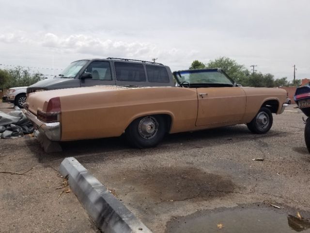 1966 brick red originally Chevrolet Impala Convertible