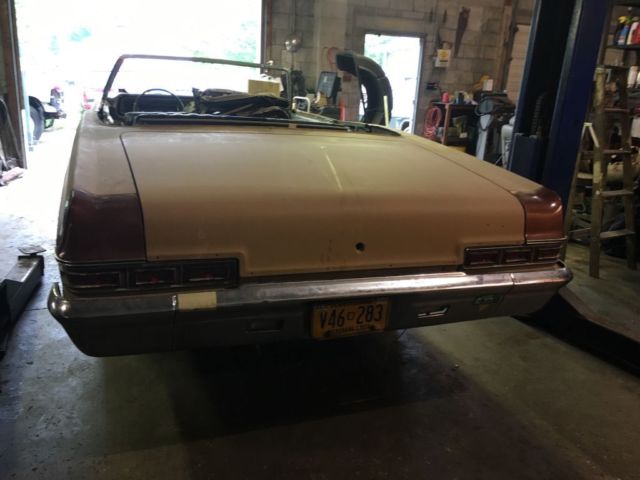 1966 brick red originally Chevrolet Impala Convertible