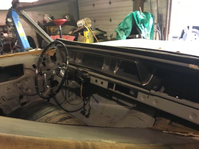 1966 brick red originally Chevrolet Impala Convertible