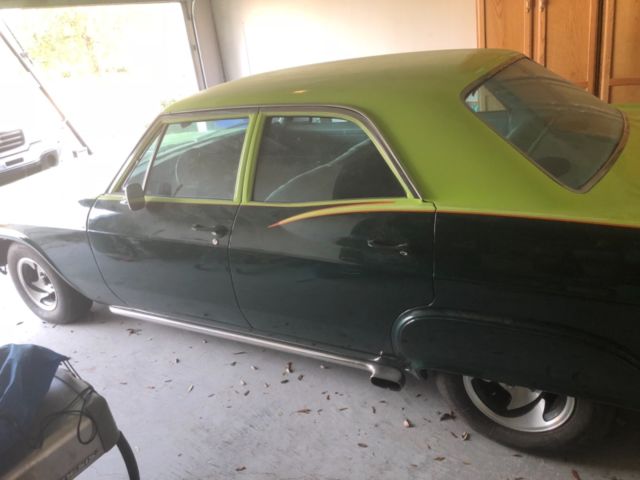 1966 Green Chevrolet Impala Sedan