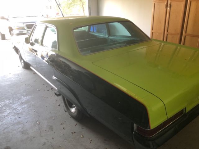 1966 Green Chevrolet Impala Sedan