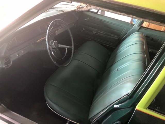 1966 Green Chevrolet Impala Sedan