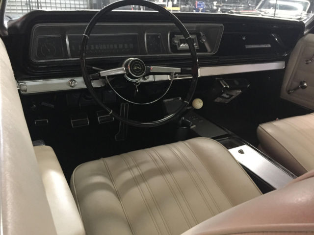 1966 Blue Chevrolet Impala Coupe