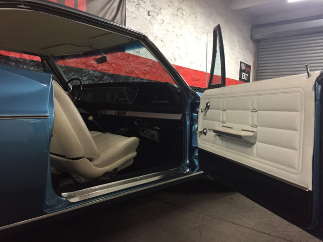 1966 Blue Chevrolet Impala Coupe