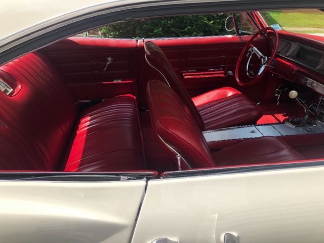 1966 White Chevrolet Impala Coupe