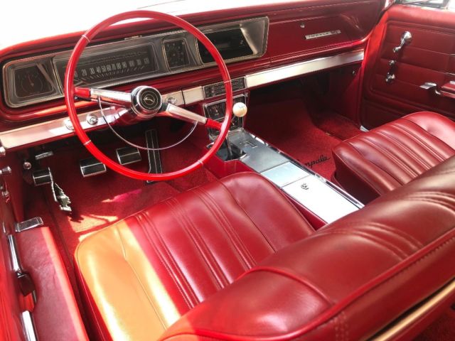 1966 White Chevrolet Impala Coupe