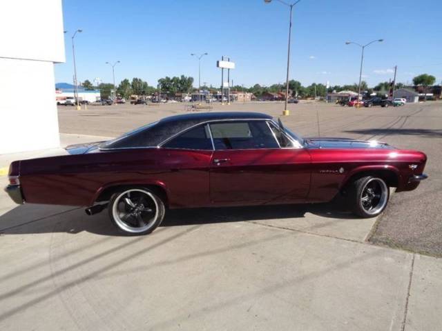 1966 Burgundy Chevrolet Impala Coupe