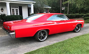 1966 Red Chevrolet Impala Coupe