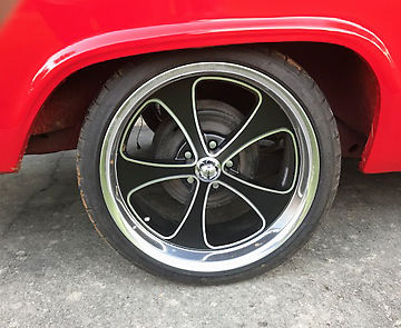 1966 Red Chevrolet Impala Coupe