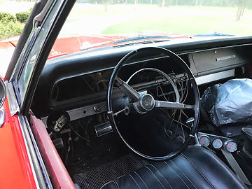 1966 Red Chevrolet Impala Coupe