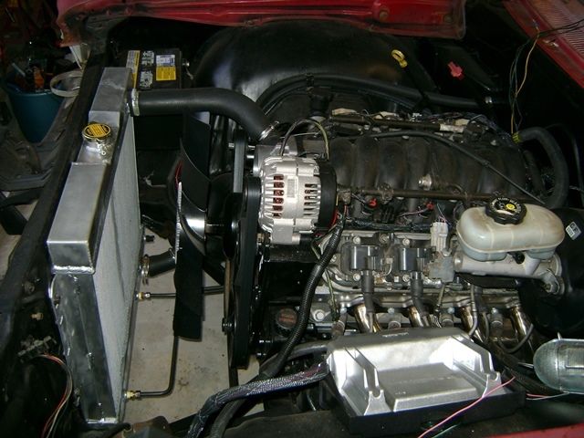 1966 Red Chevrolet Impala Fastback