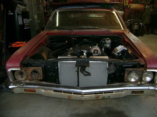 1966 Red Chevrolet Impala Fastback