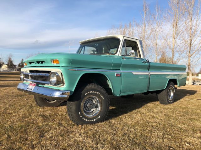 1966 Green Chevrolet Other Pickups Standard Cab Pickup