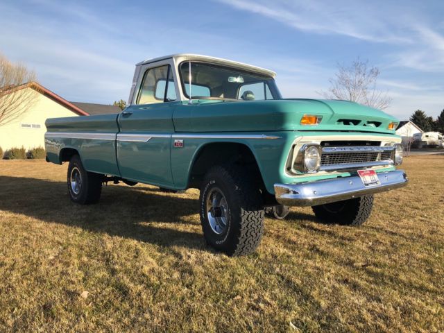 1966 Green Chevrolet Other Pickups Standard Cab Pickup