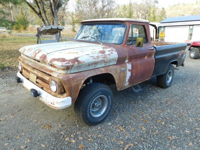 1966 Rust Chevrolet C/K Pickup 1500 Short Wide bed