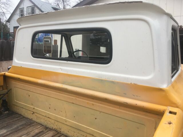 1966 Yellow/White Chevrolet C/K Pickup 2500 Standard Cab Pickup