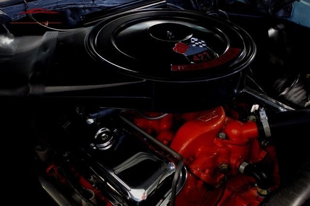 1966 Blue Chevrolet Malibu Coupe