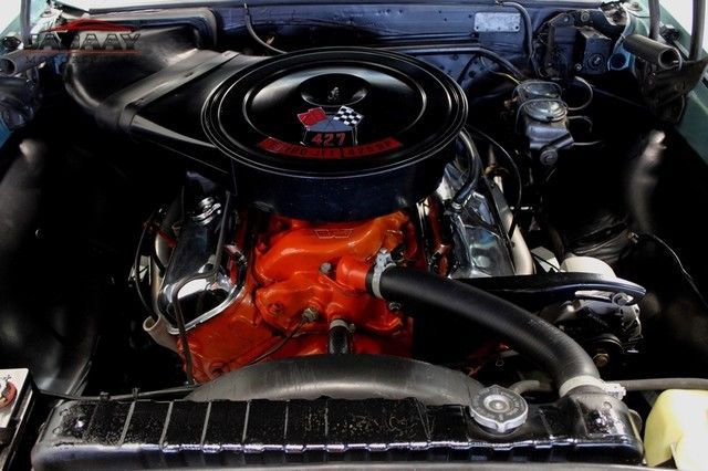 1966 Blue Chevrolet Malibu Coupe