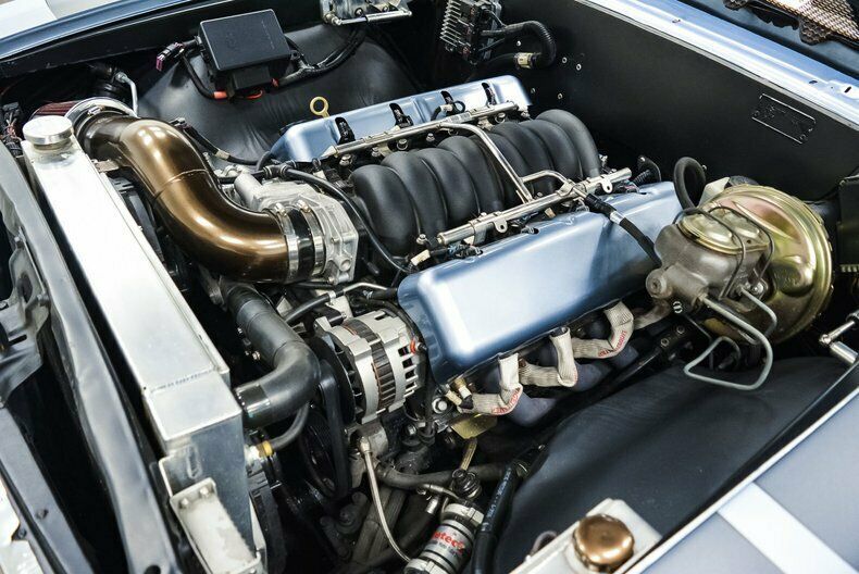 1966 Blue Chevrolet Malibu Coupe